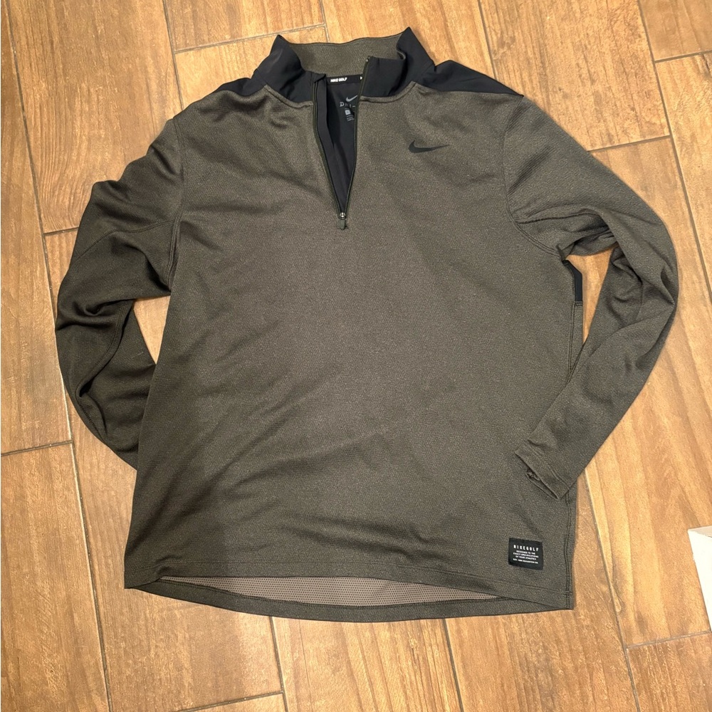 Nike Golf Dark Green Pullover